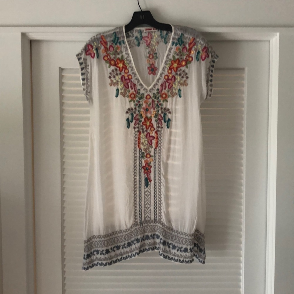 Size small Johnny Was tunic